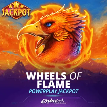 Wheels of Flame PowerPlay Jackpot